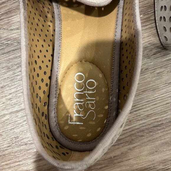 Franco Sarto Halton Cream Leather Loafer - Size US 8 - Picture 5 of 8